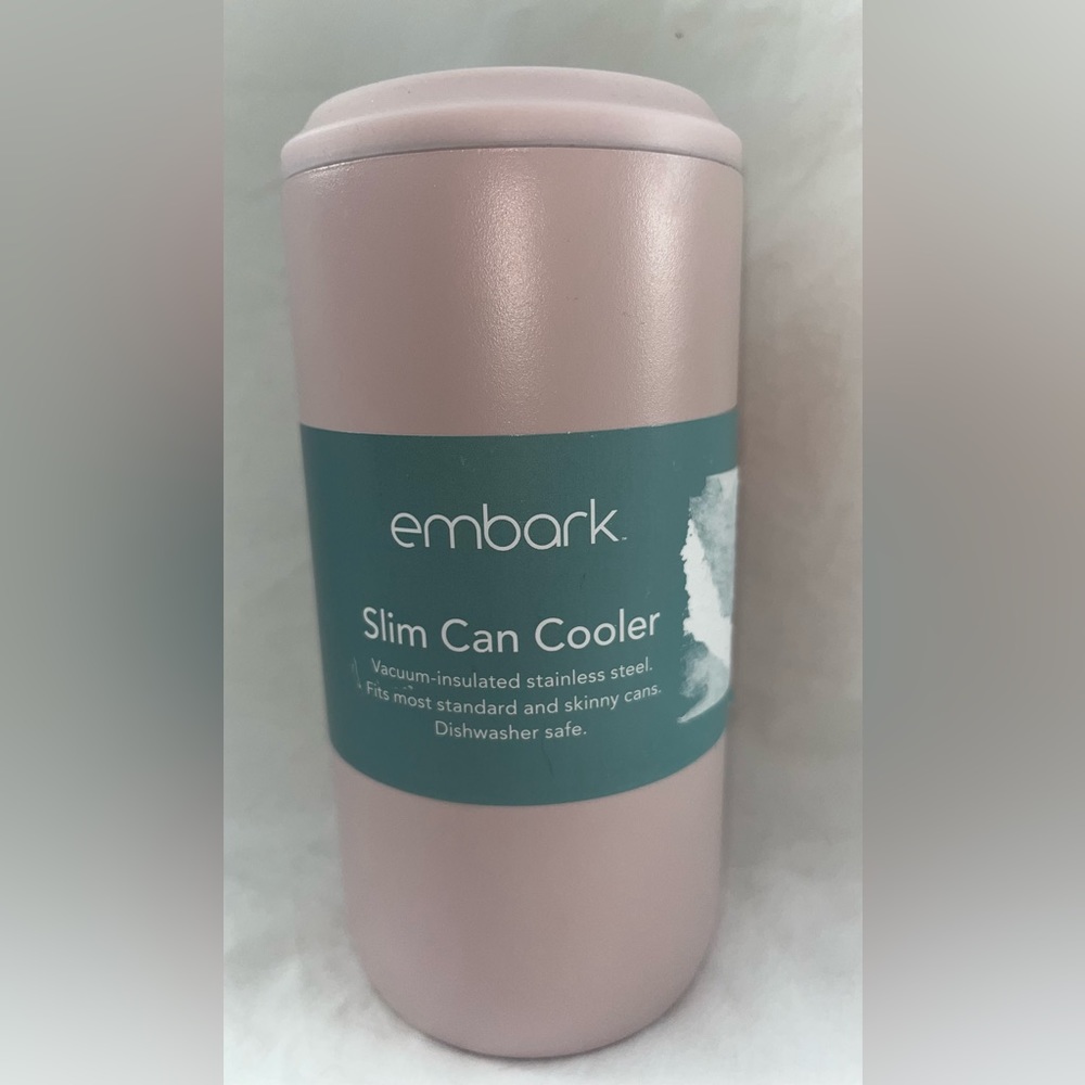 Embark Stainless Steel Slim Can Cooler - Picture 2 of 5